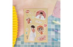 China Customized Scent Stickers Multi Flavor 3D Puffy Stickers For Friction Enhancement supplier