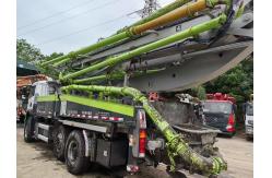China Zoomlion ZLJ5280THBJE 43X-5RZ Used Concrete Pump Truck 8 - 15 Bar Pressure supplier