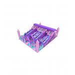 Purple Large Slide Children Fun Park Inflatable Playground for sale