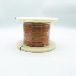 Solvents Resistance Colored Rectangular Copper Wire / Enamelled Copper Winding Wire for sale