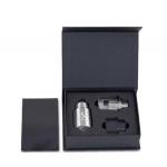 China Custom Printing Empty Magnet Paper Packaging Boxes Ribbon Linked Lid Hinged Paper Box For Food Can manufacturer
