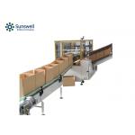 Automatic Drop Down Carton Case Packer 30packs/Min Wrapping Machine