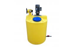 China High Quality PE Plastic 200L Dosing tank with Mixer supplier