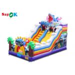 Inflatable Bouncy Slide Commercial Jumbo Inflatable Jumper Slide Combo For Children for sale