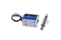 China 4N DC 12V 24V Push Pull Open Frame Solenoid Electromagnet supplier