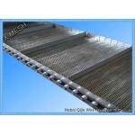 Stainless Wire Mesh Sheet , Industrial Metal Mesh Screen 8mm Hole Distance