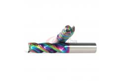 China High Efficiency 3 Flutes Aluminium End Mill DLC Coating Big Capacity 12mm supplier