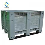 Medium Duty food containers 1200x1000 box pallet collapsible Plastic Pallet Box