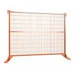 32mm O.D Security Temporary Outdoor Fence Corrosion Resistant for sale