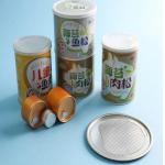 FSC Circular Custom Food Tin Can For Snack Nut Dry Fruit Rice Powder for sale