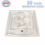 ABS 2 Port Wall Network Cable Faceplate For Workstation