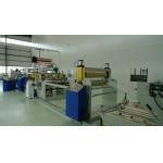 PP / PE Decoration Plastic Sheet Extrusion Line , Sheet Single Screw Machinery for sale