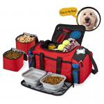 Quality Pet Travel Bag Dog Travel Bag with Bowl for sale