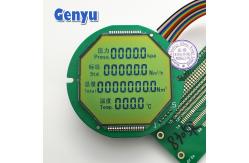 China 2.36 Inch Segment LCD Display Round STN LCD Display No Backlight supplier