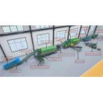 20t/D Solid Waste Screening Machine Msw Sorting Machine Line