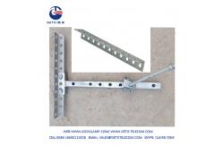 China 11 Holes Cross-Arm Pole/Extension Bracket/Pre-Drilled For Overhead Lines supplier