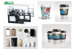 China 100 pcs/min Custom Ice Cream Cup Making Machine With Automatic lubricating supplier
