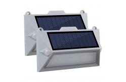 China 3.7V 1200mAh LED Solar Sensor Wall Light supplier