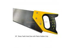 China Aminatech 20Sharp Teeth Hand Saw with Plastic Rubber Grip,Cutting Wood supplier