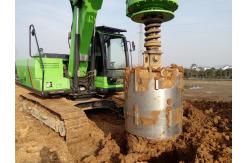 China Hydraulic Bored Rotary Drilling Rig Piling Machine KR50A Max Depth 24m supplier