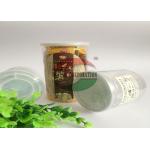 Plastic PET Easy Open Sealable Can With Aluminum EOE For Candy Snack