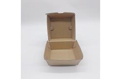 China Custom Printed Cowhide Burger Box Eco Friendly and Customizable for Takeaway supplier