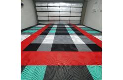 China 18mm Waterproof Garage Floor Mat With 3D RIB Surface Texture supplier