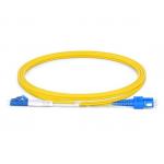 LC UPC to SC UPC Duplex G.652.D Single Mode PVC 2.0mm-2m(6ft) FOPC 1121D112-2（7242119）OS2 ( G.652.D/G.657.A1/G.657.A2) for sale