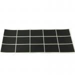 Black Custom Die Cutting Services 0.05mm Polyimide Silicone Tape for sale