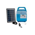 3PCS 5W Portable Solar Light Bulb ABS Solar Panel Home Lighting