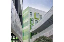 China 2.0mm Thickness Exterior Aluminum Panels Facade Perforated Metal Cladding Panels supplier
