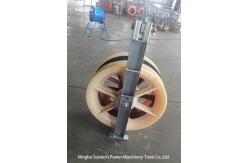 China MC Nylon Sheaves Conductor Stringing Blocks Transmission Line Construction supplier