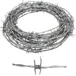 Heavy Coated Galvanized High Strength Reverse Twisted Barbed Wire Fence Wire for sale