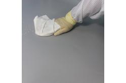 China Disposable 165gsm Microfiber 9inch Class 100 Polyester Lint Free Cleaning Dry Wipes supplier