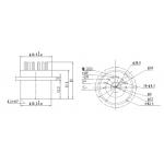 Quartz Flexible 60g Small Size Accelerometer Sensor For Drones for sale