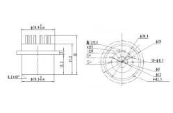 China Quartz Flexible 60g Small Size Accelerometer Sensor For Drones supplier