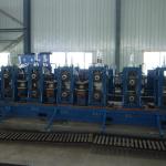 Building Materials Ms Erw Tube Mill Steel Pipe Making Machine / Line