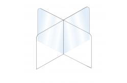China Isolation Protection Clear PETG Sheet 2mm Table Shield supplier