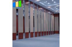 China Removable Sliding Partition Walls Interior Room Divider Acoustical Wall Panel Fabric supplier