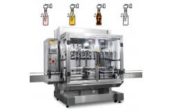 China Time Control Gravity Filler 50ml - 1000ml Automatic Volumetric Liquid Filling Machine supplier