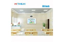 China Teaching Interactive Smart Whiteboard 86 Inch 20 Dots Or 40 Points ODM supplier