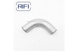 China 20mm 25mm Solid Elbow GI Conduit Fittings Electrical Conduit System  With Galvanized Steel supplier