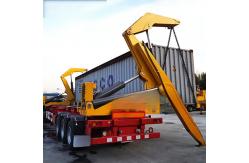China 40ft Steel Container Semi-Trailer Side Loader With Wabco Brake System supplier