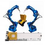 New Industrial Robot Gun Cleaning Station And YASKAWA AR1440 6 Axis Robotic Arm Arc Welding Robot With Linear Units for sale