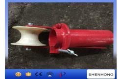 China Nylon Wheel Bell Mouth Roller  Wire Pulling Pulley For Pulling Cable supplier