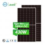 Jinko Tiger Neo N-Type 54HL4-V 410W 415W 420W 425W 430W Jinko Solar PV Panels for sale