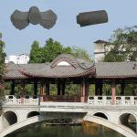 Heatproof Chinese Clay Roof Tiles Natural Grey Color for sale