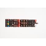 Remote Control Silicone Rubber Keys Customized Non Corrosive