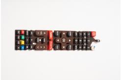 China Remote Control Silicone Rubber Keys Customized Non Corrosive supplier