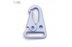 China Metal Accessories Carabiner Webbing Buckle , Olecranon Hook Spring Gate Snap Buckles supplier
